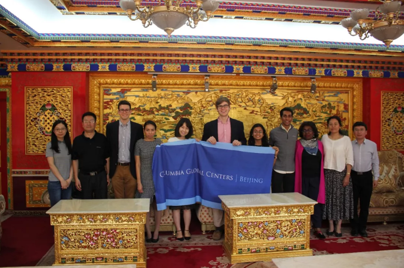 Chaplain Davis and Kraft Global Fellows at China Tibetology Research Center