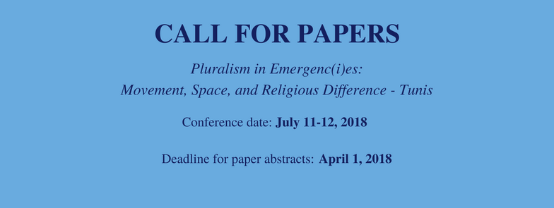 Call for Papers_PluralismConference in Tunis