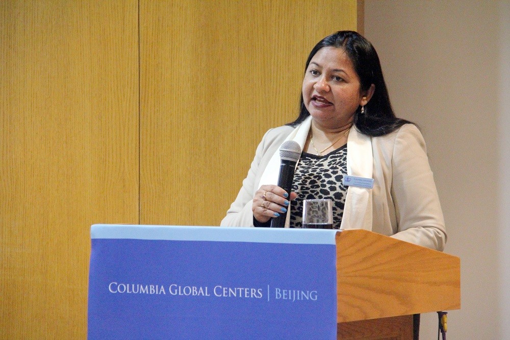 Ms. Anusha Shrivastava at Columbia Global Centers | Beijing