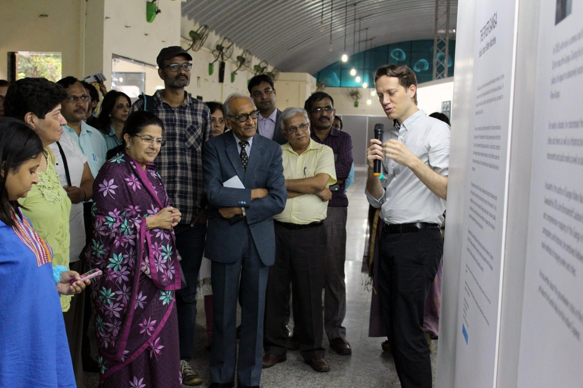 picture from a launch exhibit in Mumbai