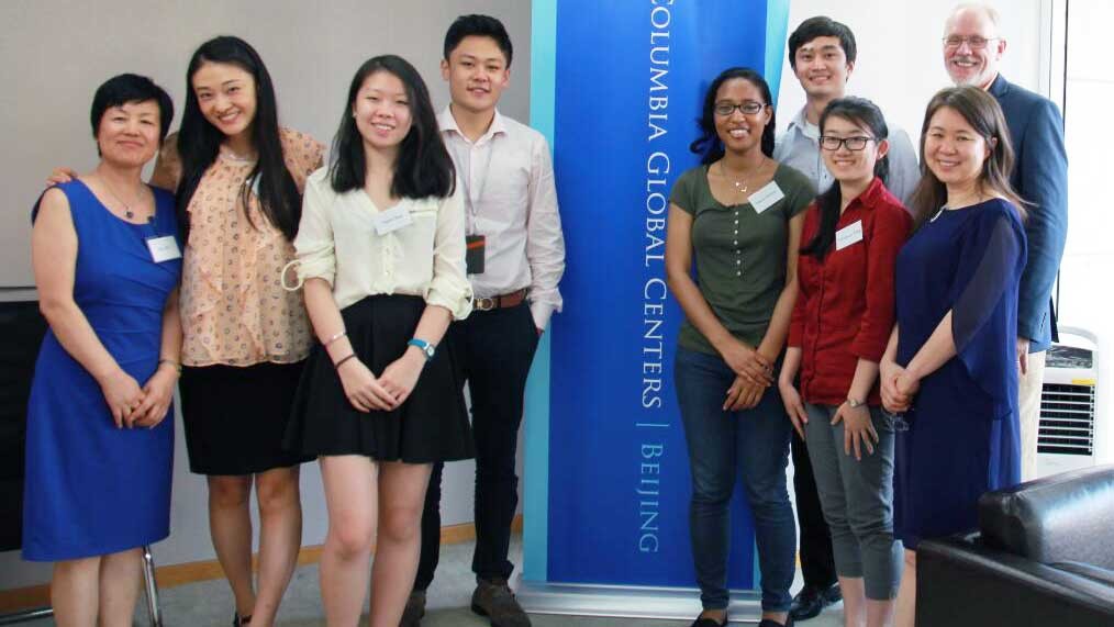 Group Photo of Students in the Beijing In-Country Orientation and Mixer Event