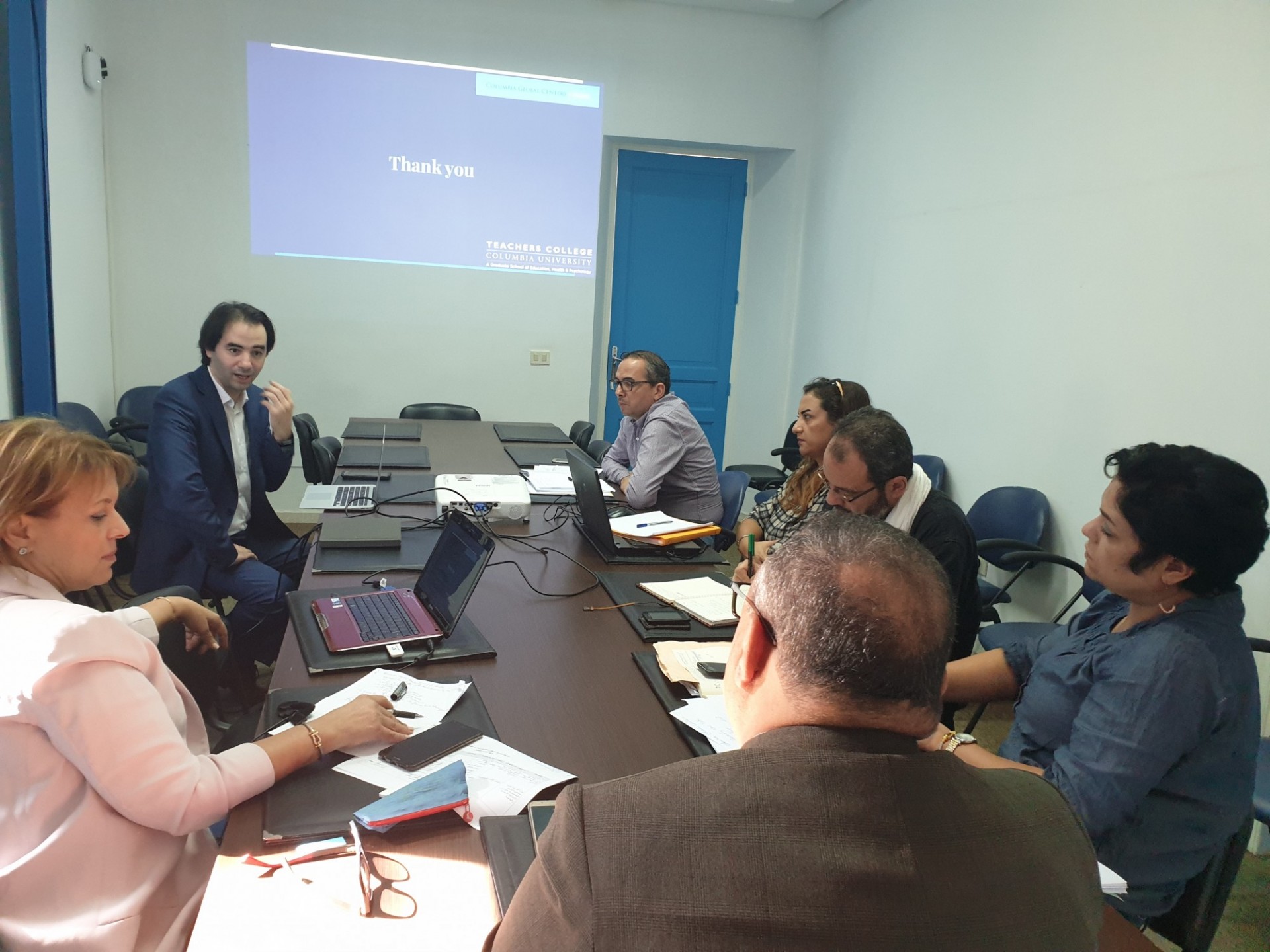CGC Tunis - Tunisian Ministry of Education ( CENAFOP ) meeting