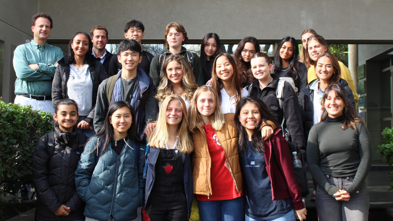 High School Students Visit Columbia Global Centers | Santiago