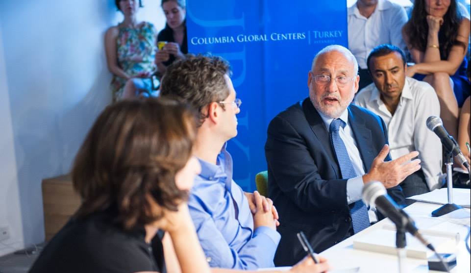 Panel with Nobel Prize-winning economist Joseph E. Stiglitz and Anya Schiffrin