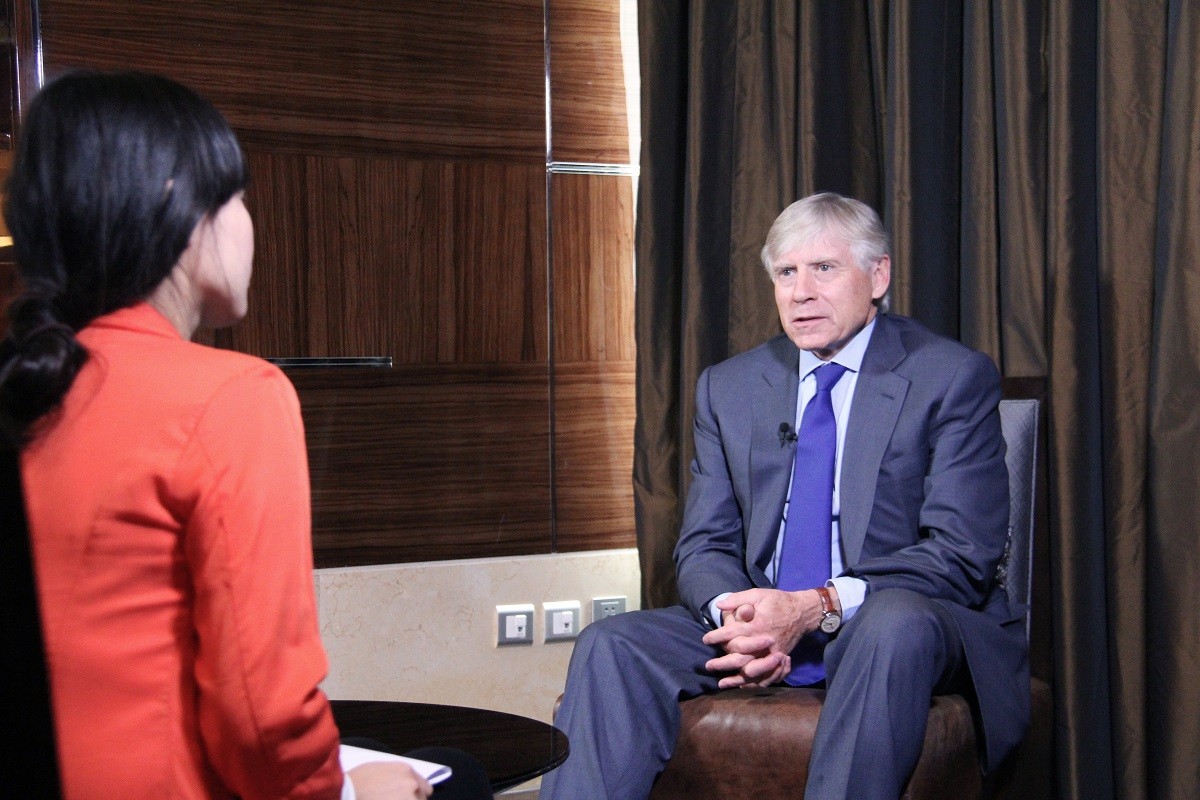 President Bollinger in the Interview