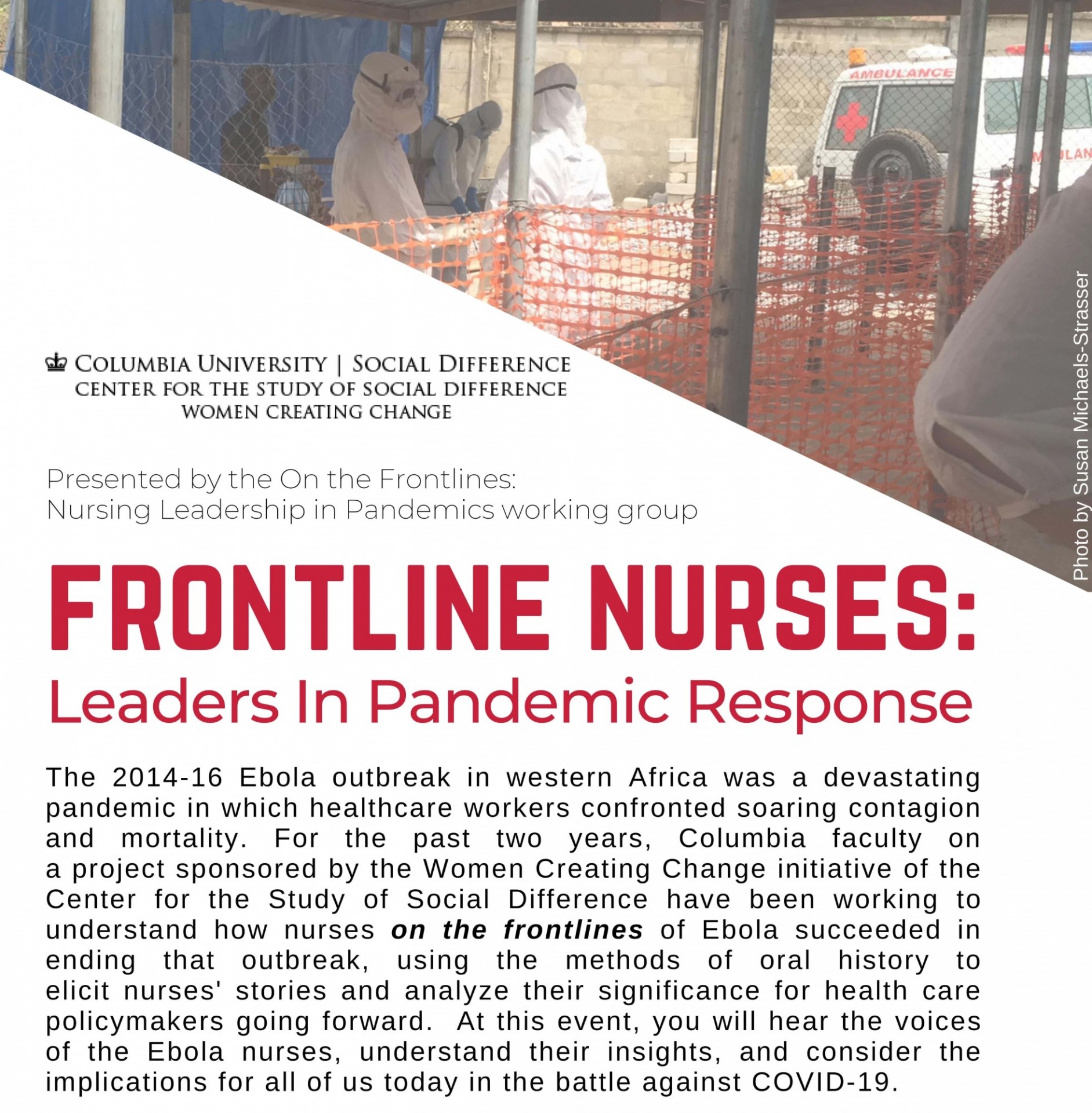 Webinar on Frontline Nurses