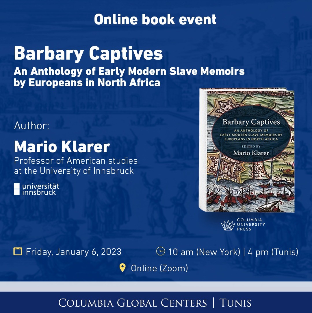 Book Talk - Barbary Captives by Mario Klarer