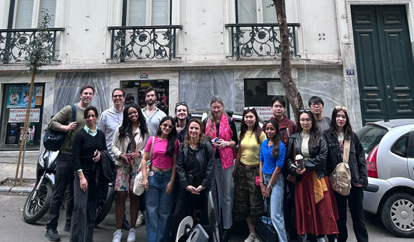 Students in Athens.