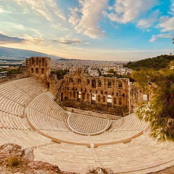 Photo by Kieran Everett/Unsplash amphitheater in Athens