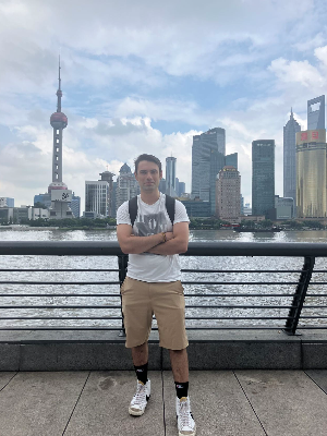 Lucas at The Bund (Waitan), Shanghai