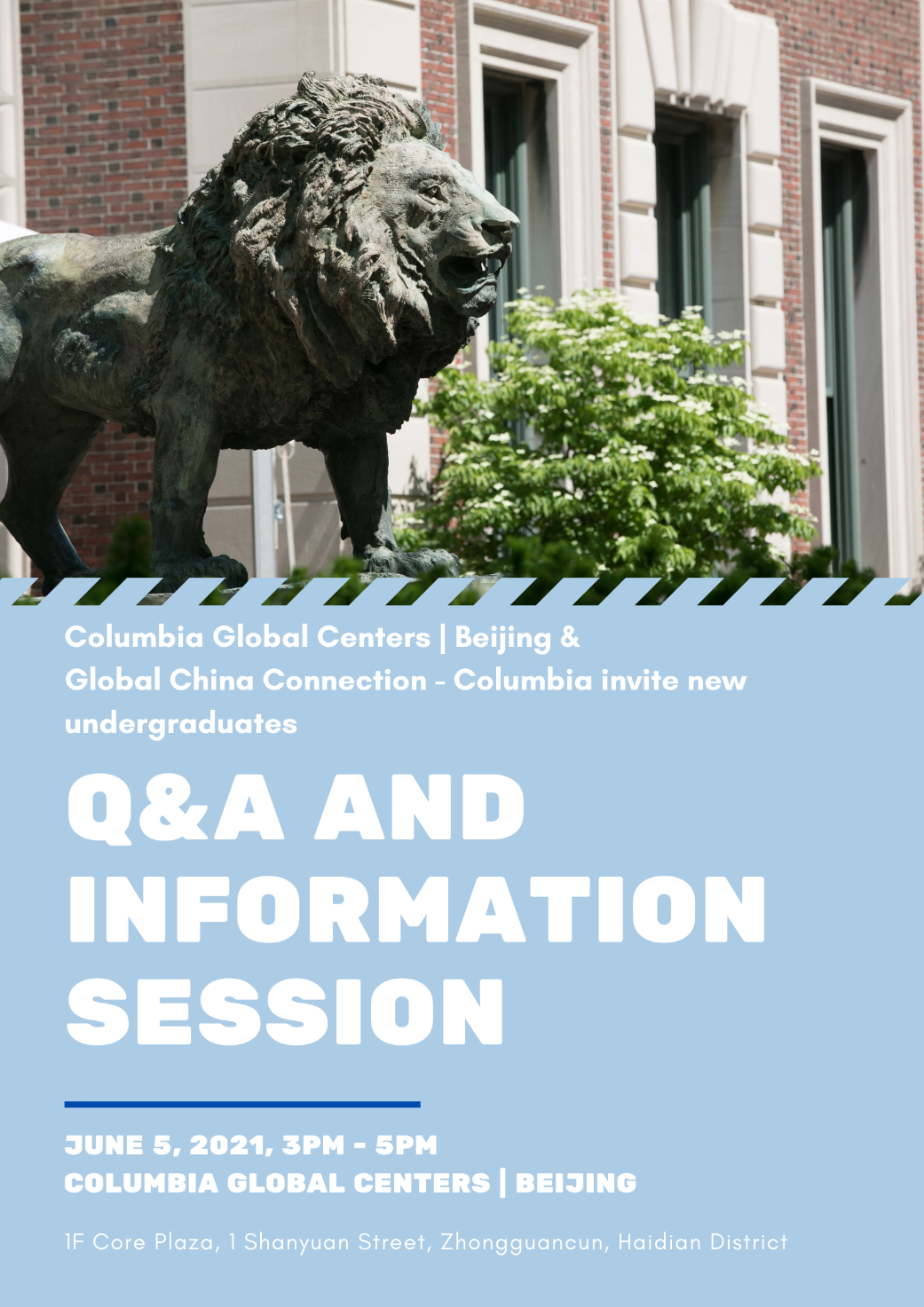 Columbia Undergraduates Q&A and Information Session