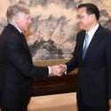 University President Lee C. Bollinger Met with Chinese Prime Minister Li Keqiang