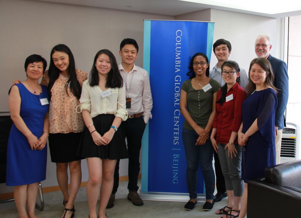 Group Photo of Students in the Beijing In-Country Orientation and Mixer Event
