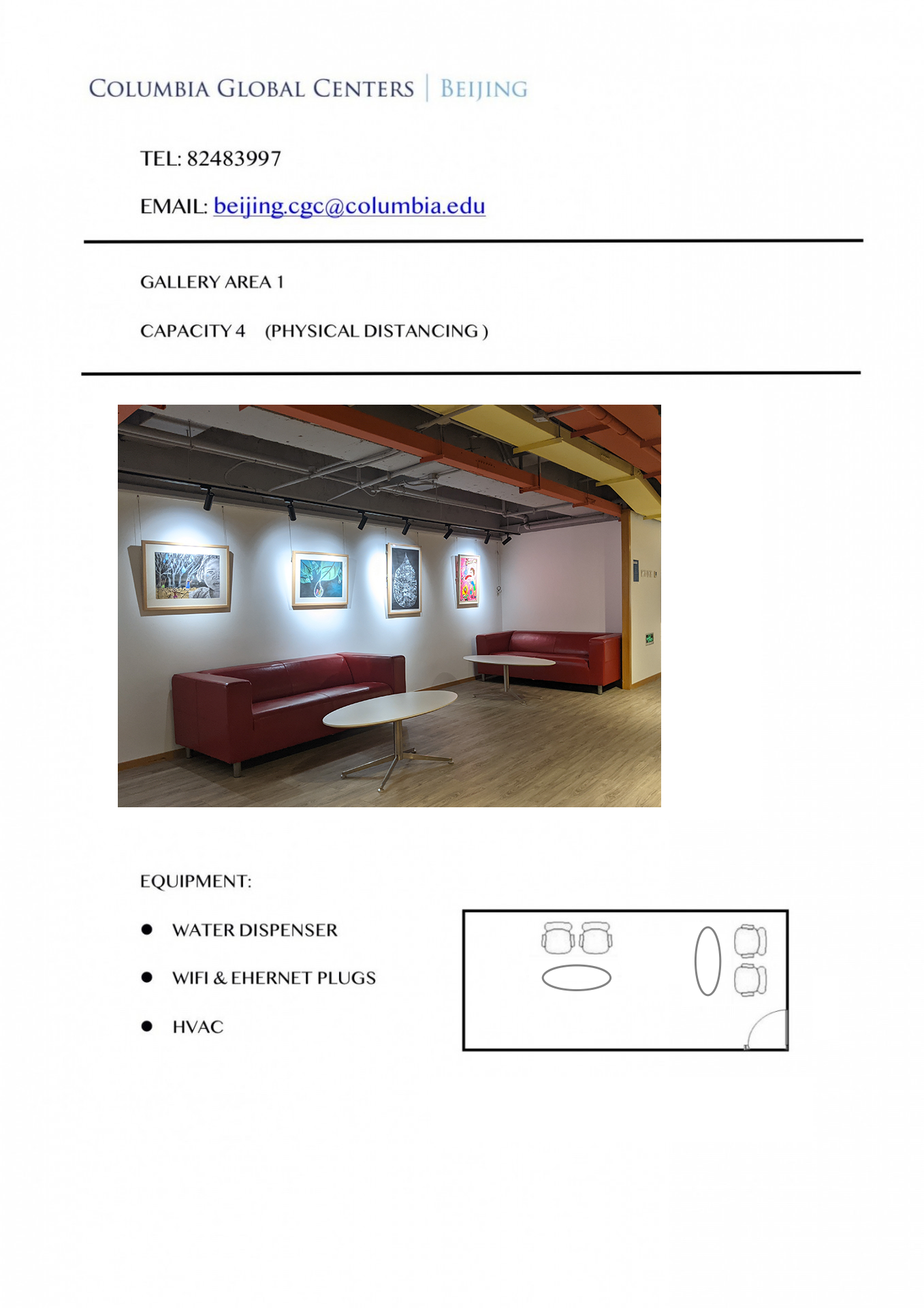 Gallery Area 1