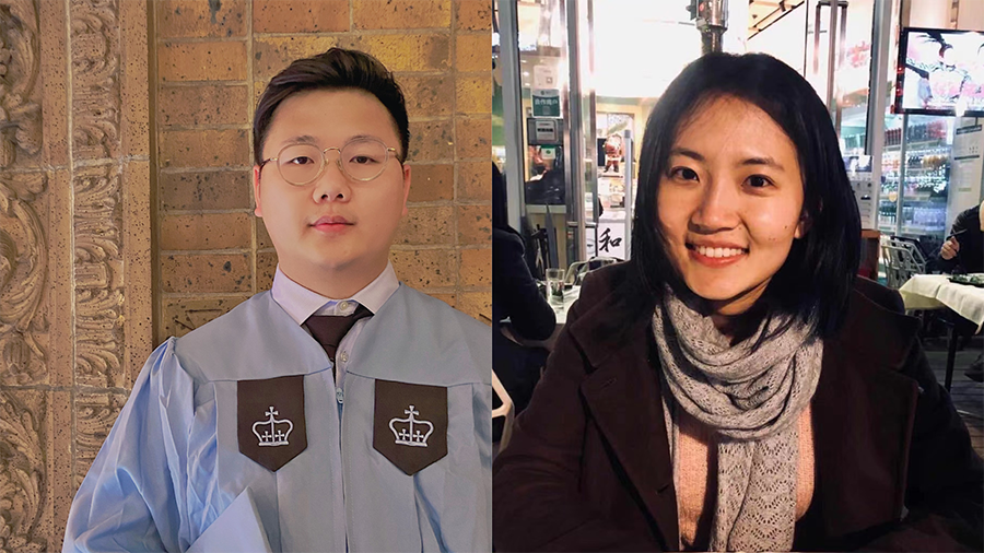Zixiang Zhao (Left) and Sissi Wang (Right) CSAC_founders