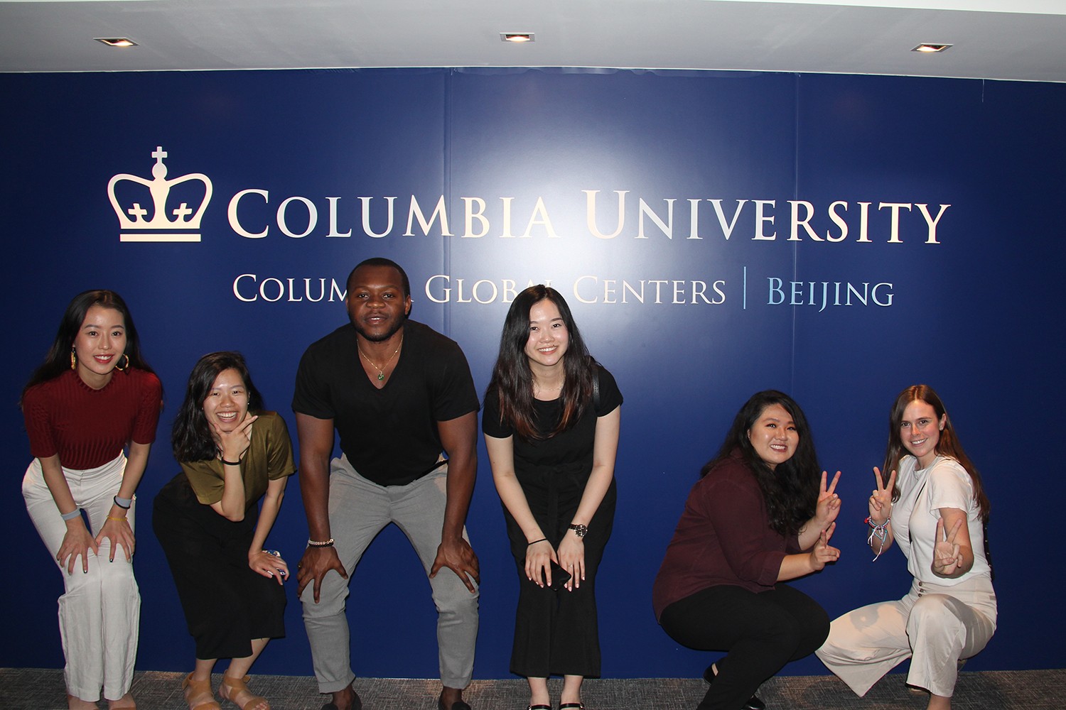 Columbia Nursing students