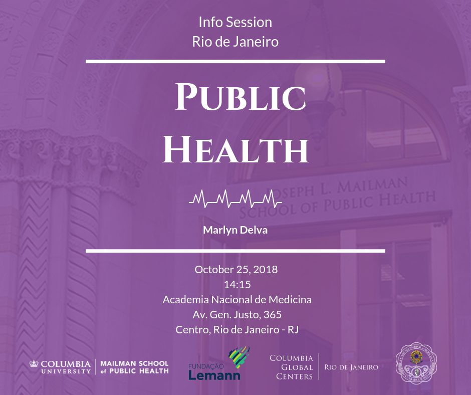 Rio de Janeiro | Info Session: Mailman School of Public Health (Academia Nacional de Medicina) 