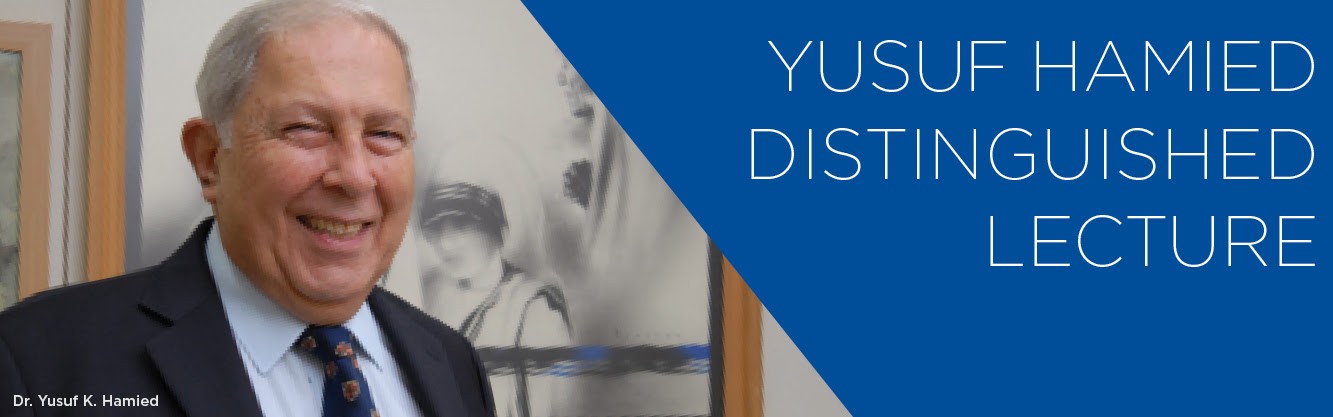 Yusuf Hamied Distinguished Lecture