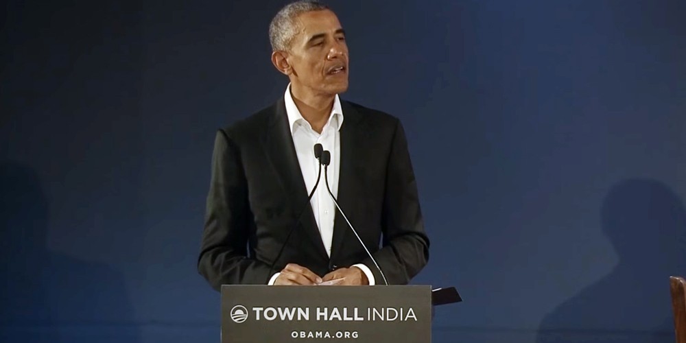 Obama Town Hall India