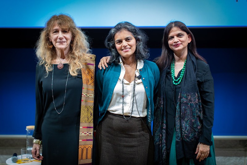 Professor Jennifer Dohrn, Jyoti Thottam and Dr. Ravina Aggarwal