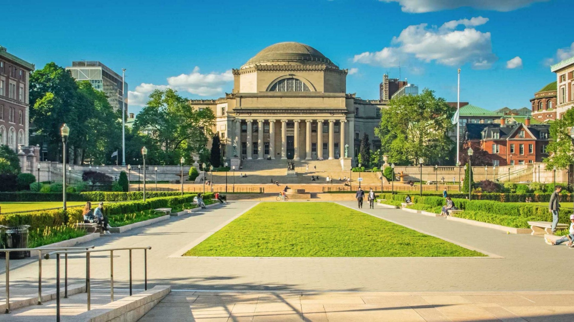 Low Library on the morningside campus of Columbia University