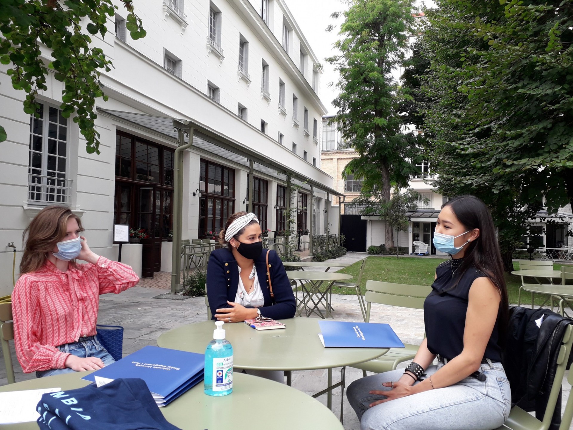 students in Paris