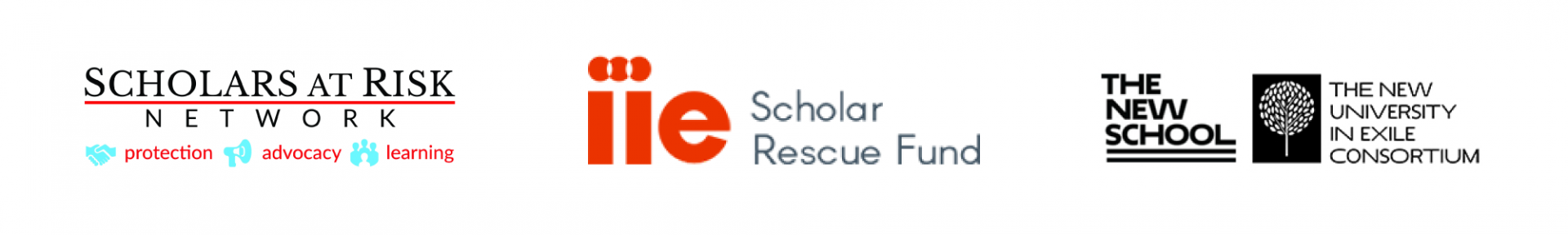 Scholars at Risk, Scholar Rescue Fund, and New University in Exile Consortium