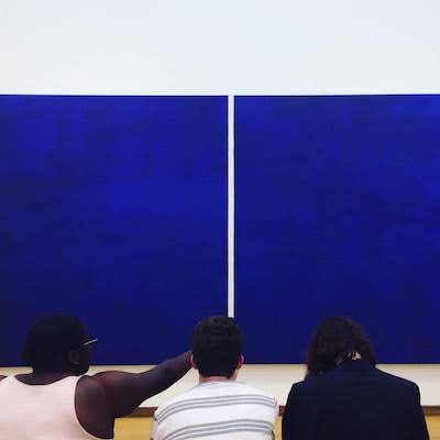 Students from the Art and Music Humanities Summer in Paris Program (UGE l Paris, 2019) touring the Stedelijk Museum in Amsterdam