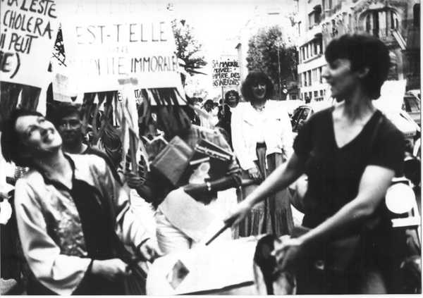 Crowd at a demonstration