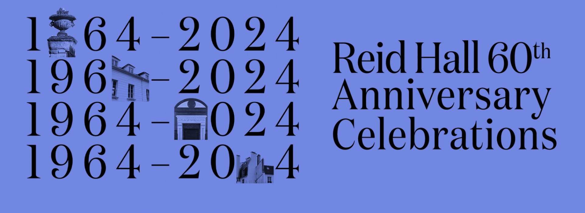 2024 marks the 60th anniversary of Helen Rogers Reid’s gift of Reid Hall to Columbia University, which today houses the Columbia Global Paris Center, the Institute for Ideas and Imagination, the longstanding undergraduate programs, and Columbia’s M.A. in History and Literature program. Please join us as we celebrate this milestone.