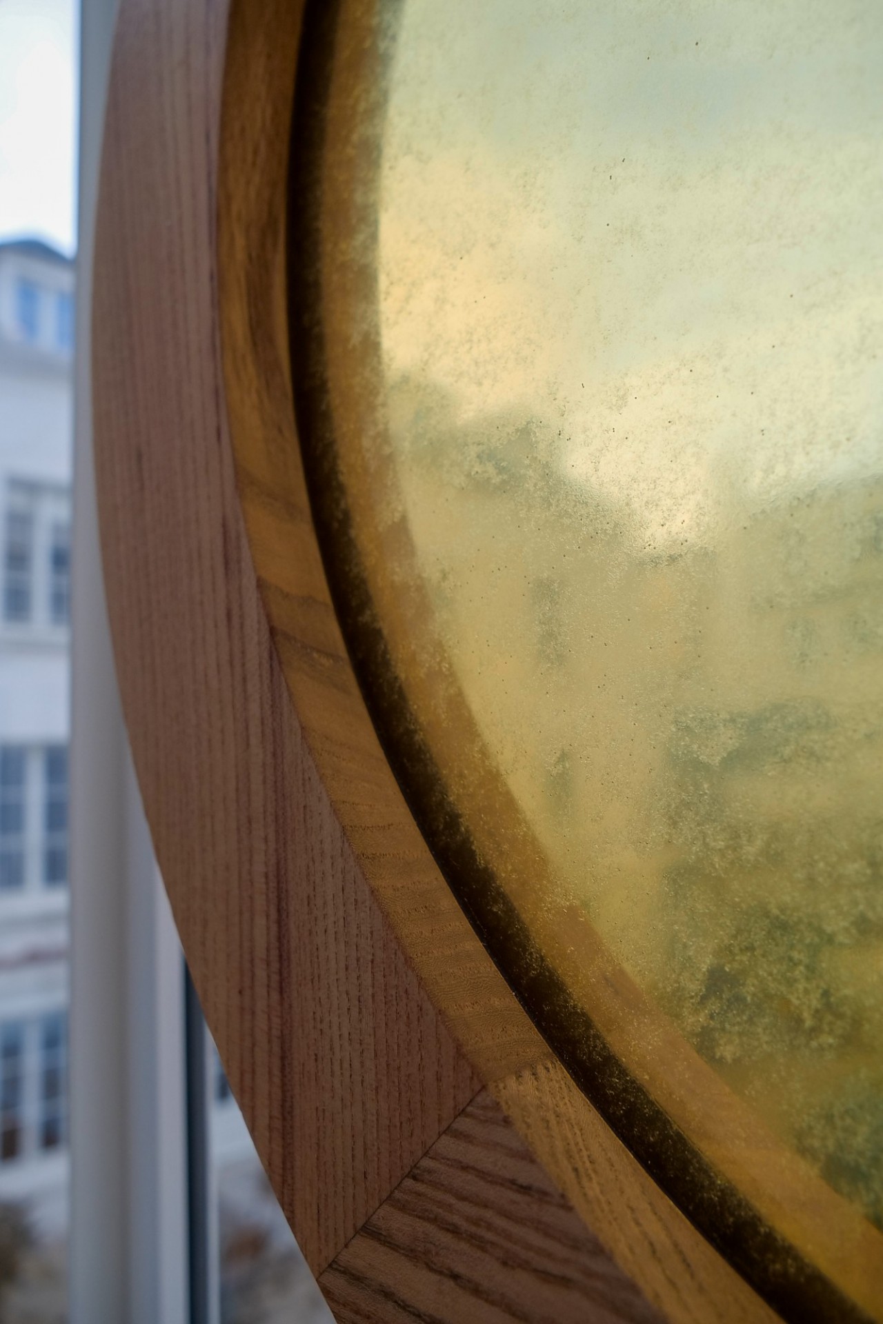 Details: The Honey Windows hanging in the glass veranda. Details: The Honey Windows hanging in the glass veranda.