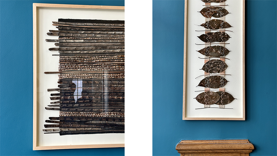 Left: "Cycas" (2013) | Right: "Ojo de Gallo" (2010) New Exhibition at the Reid Hall Caféothèque Featuring Marie-Noëlle Fontan