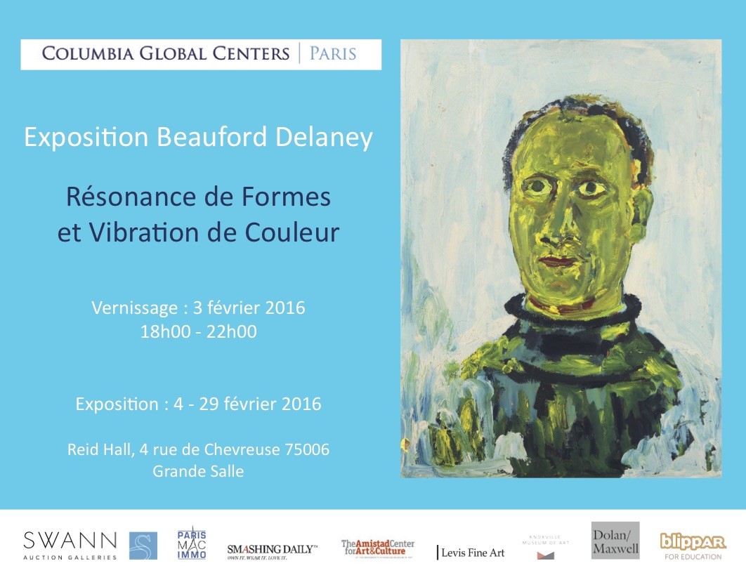 Beuaford Delaney event invitation