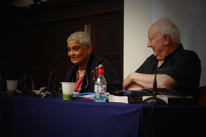 Gayatri Spivak and Etienne Balibar