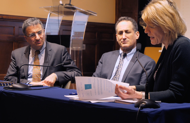 Bob Klitzman, David Hoffmann and Karine Lefeuvre