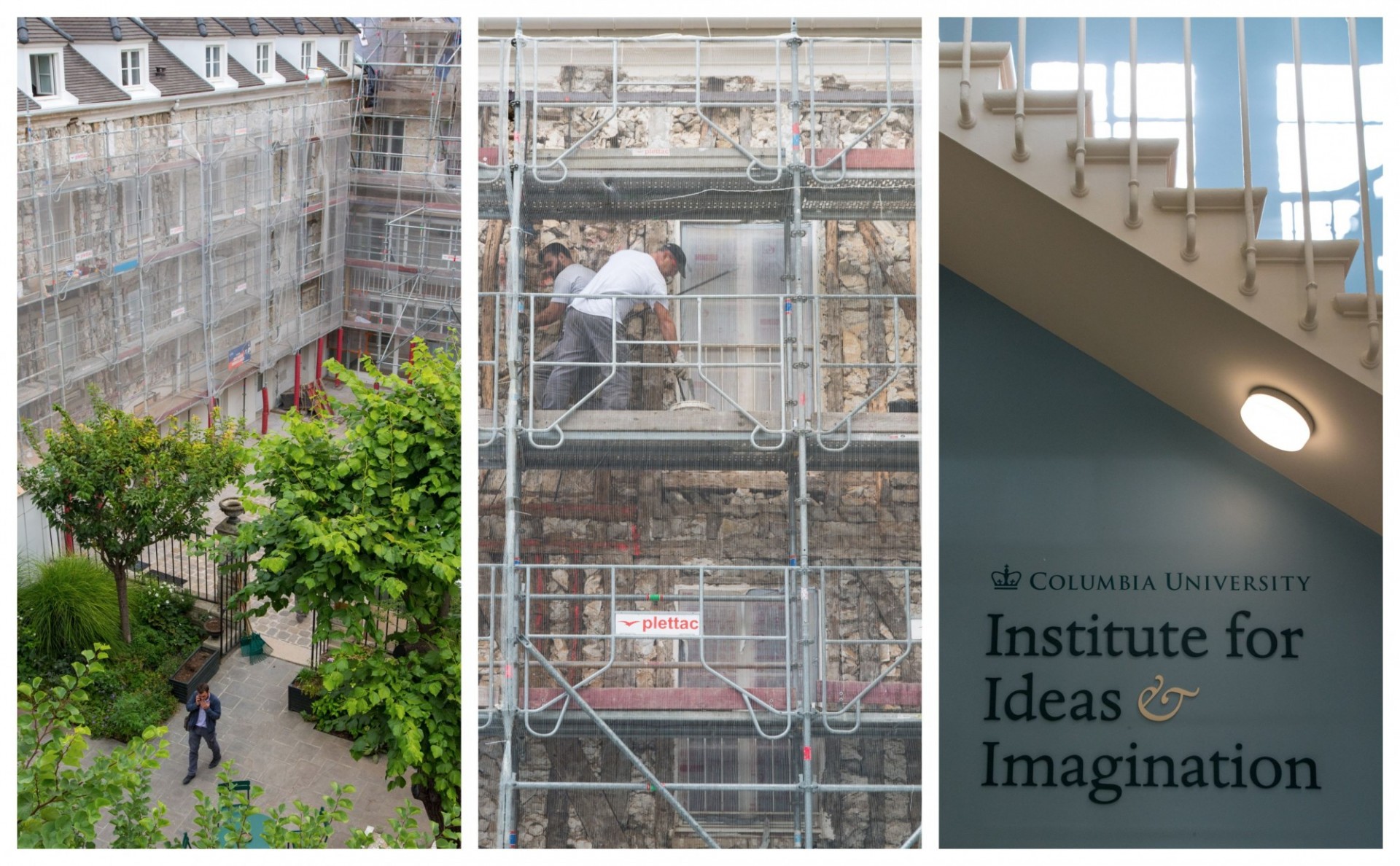 Photos: Ferrante Ferranti Reid Hall construction