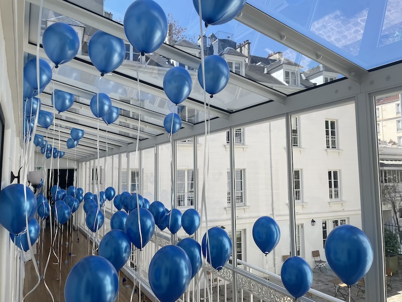 Balloons in the gallery