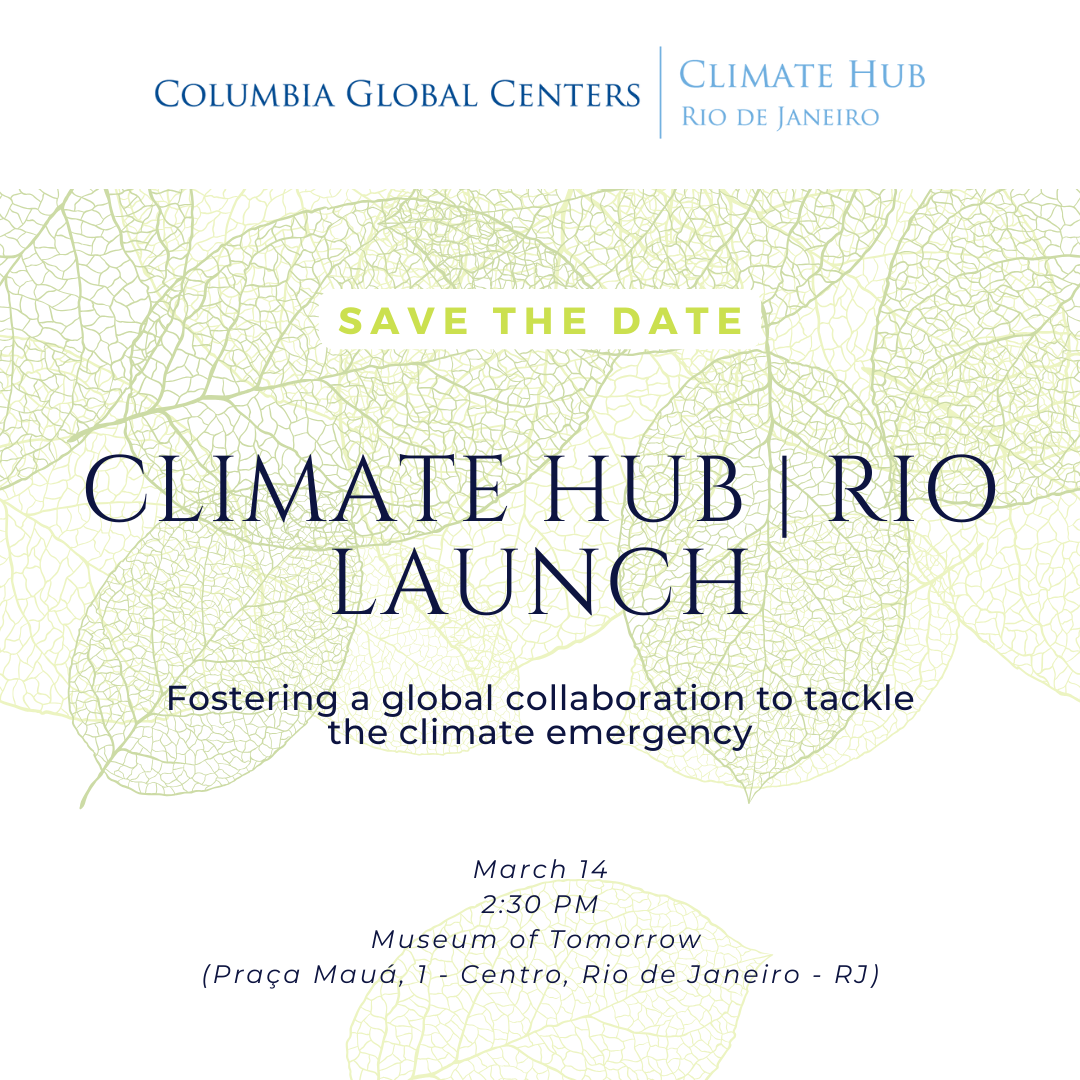 Climate Hub | Rio Launch