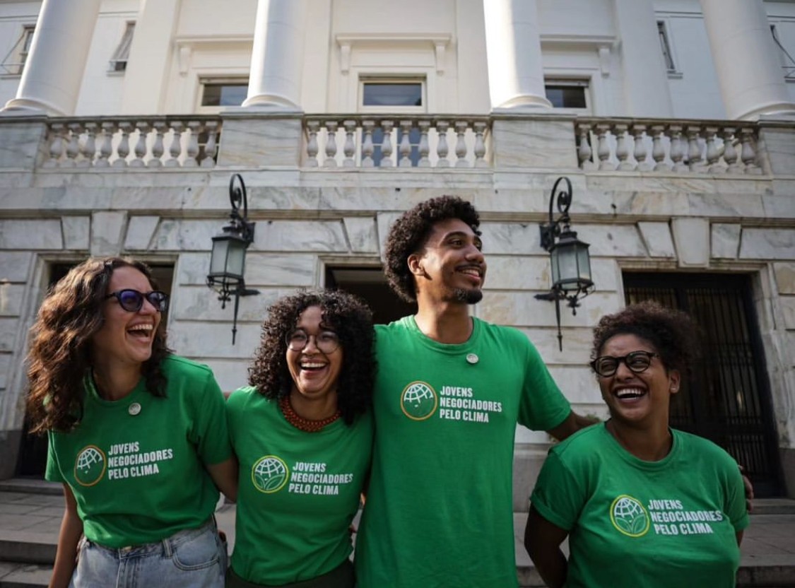 Five Youth Climate Negotiators Trained by Climate Hub | Rio to Go to COP-28. Photo: International Youth Observatory Youth Climate Negotiators Trained by Climate Hub | Rio to Go to COP-28
