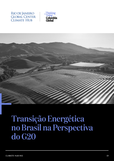 Transição Energética no Brasil na Perspectiva do G20