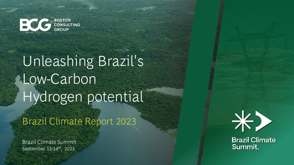 Brazil Climate Report 2023: Unleashing Brazil's Low-Carbon Hydrogen Potential