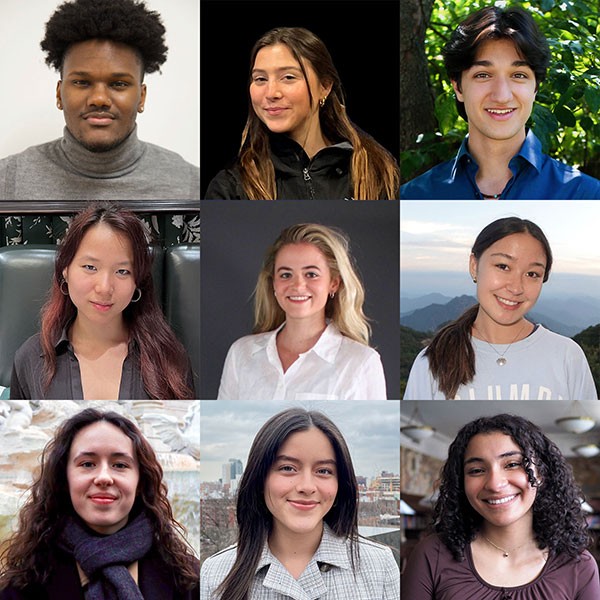 collage of 2024-2025 Social Impact Fellows