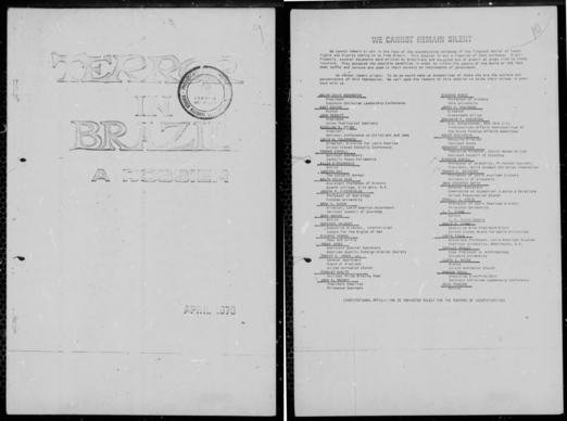 Columbia-Brazil Publication