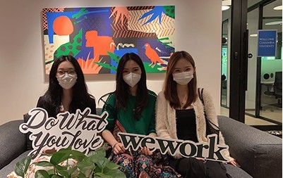 Columbia-designated space, WeWork Shanghai Columbia-designated space, WeWork Shanghai