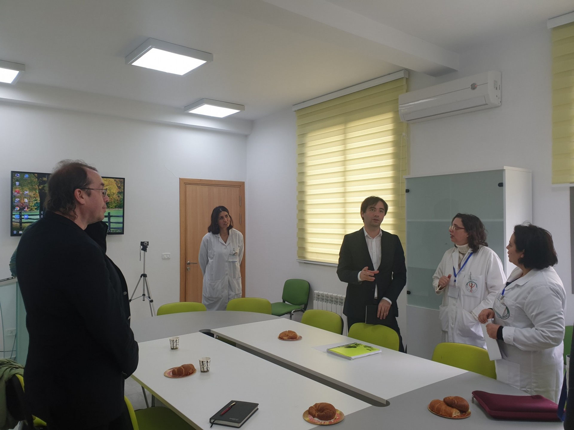 Meeting at Razi Hospital, Department of Genetics