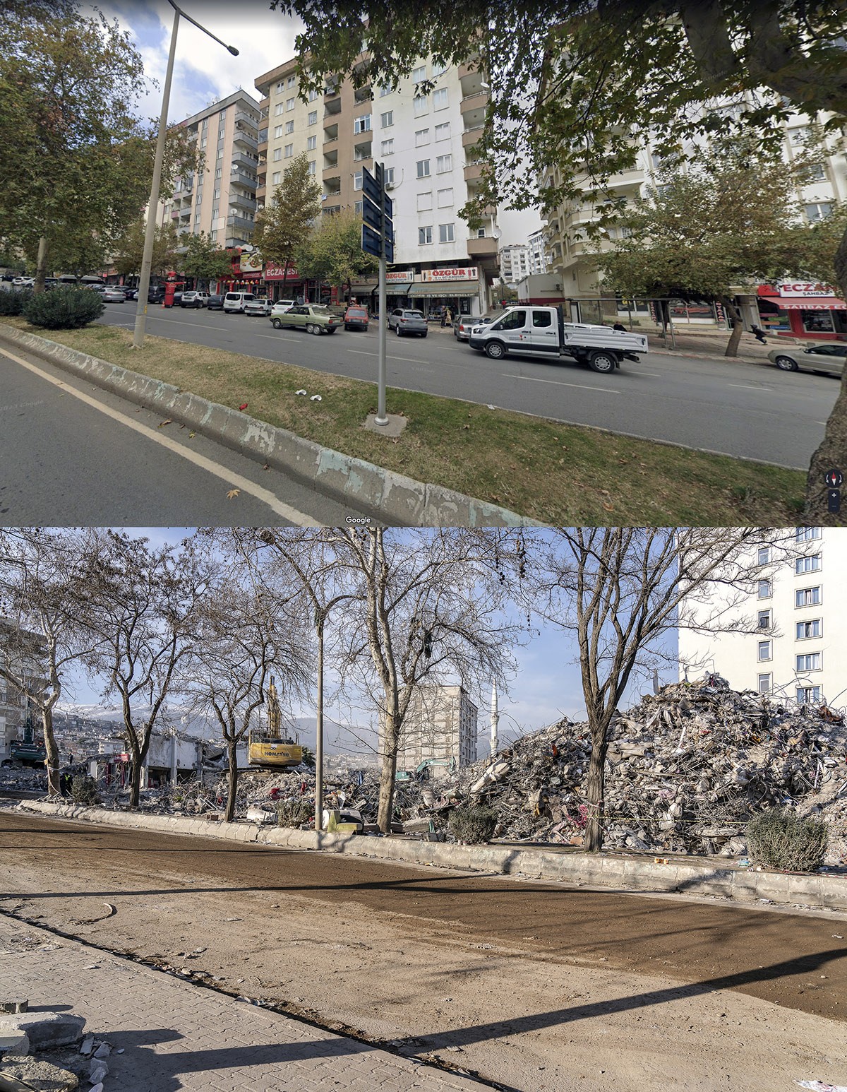 Before: Google Street View / After Photo Copyright: Murat Germen Murat Germen 2