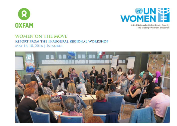 WOMEN ON THE MOVE - Report from the Inaugural Regional Workshop May 16-18, 2016 | Istanbul