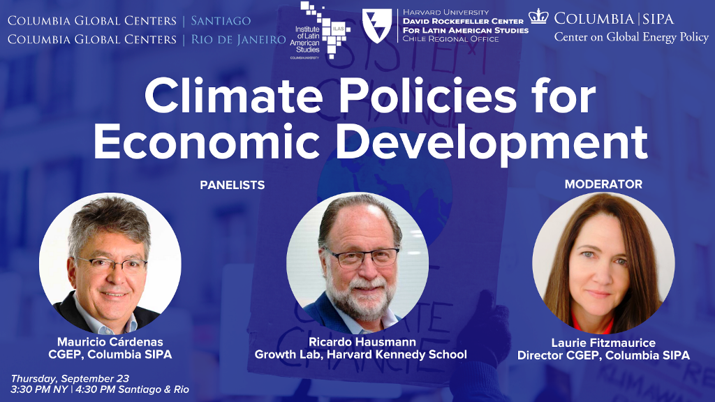 Climate Policies for Economic Development