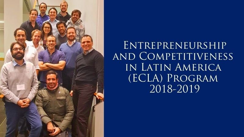 Chilean participants in the ECLA 2018 program