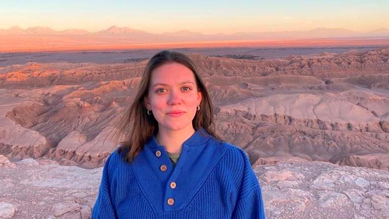 Annika Hogan in San Pedro de Atacama, Chile